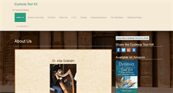 Desktop Screenshot of dyslexiakit.net